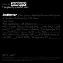 Music for Instigator Compiled by Shinichi Osawa