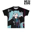 HATSUNE MIKU EXPO 10th Anniversary  鲻ߥ ƥåեå Ver. Art by so ե륰եåT ˥å / XXL