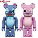 BE@RBRICK Lilo  Stitch The Series STITCH &amp; ANGEL 2PCS SET/